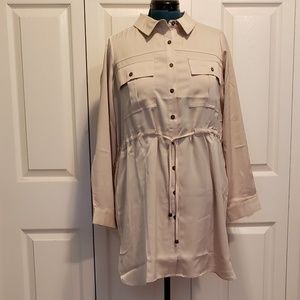 Denim 24/7 Button Front Jacket/Shirt